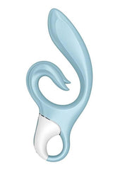 Satisfyer Love Me Rechargeable Silicone Rabbit Vibrator - Blue