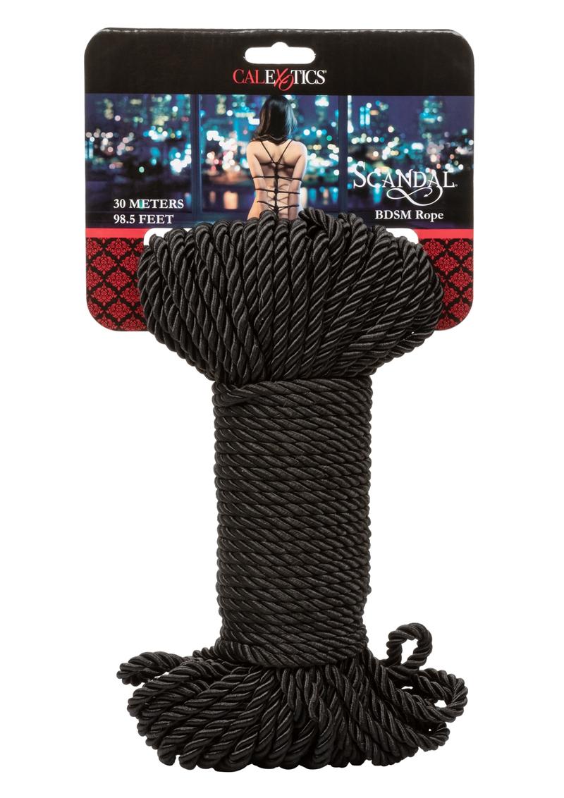 Scandal BDSM Rope - Black - 30m/98.5ft