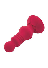 Secret Kisses Remote Control Rechargeable Silicone Vibrating Floret Buttplug