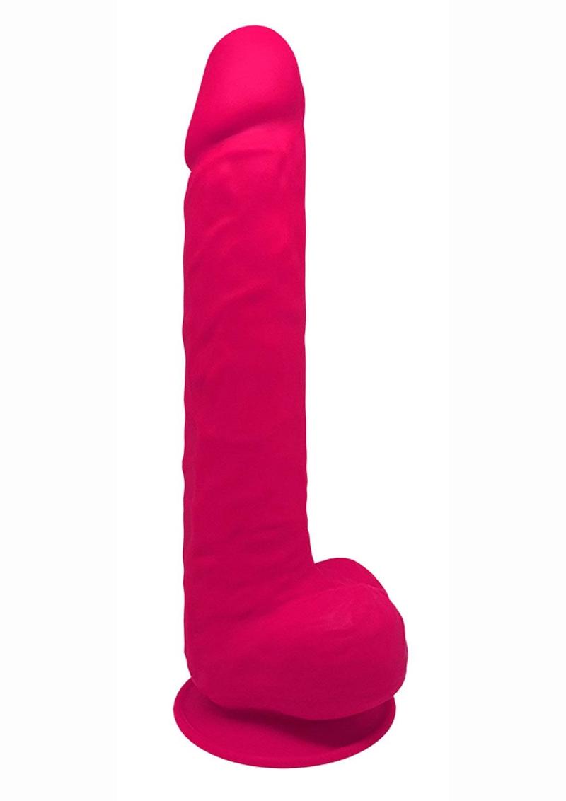 Selixd Model Dd03 Silicone Realistic Dual Dense Dildo - Pink - 15in