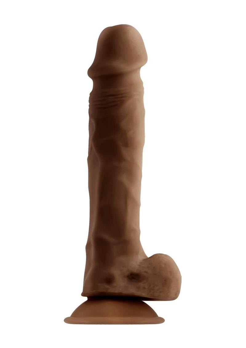 Selopa Natural Feel Dildo - Chocolate - 6.5in