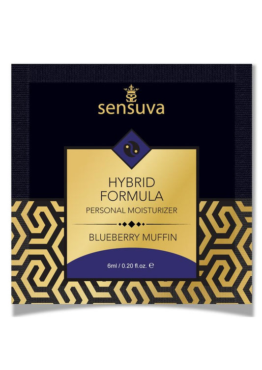 Sensuva Hybrid Blueberry Muffin Flavored Lubricant - .2oz