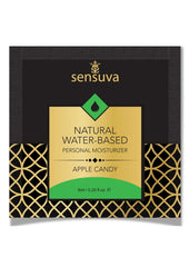 Sensuva Natural Water Based Apple Candy Flavored Lubricant - .2oz