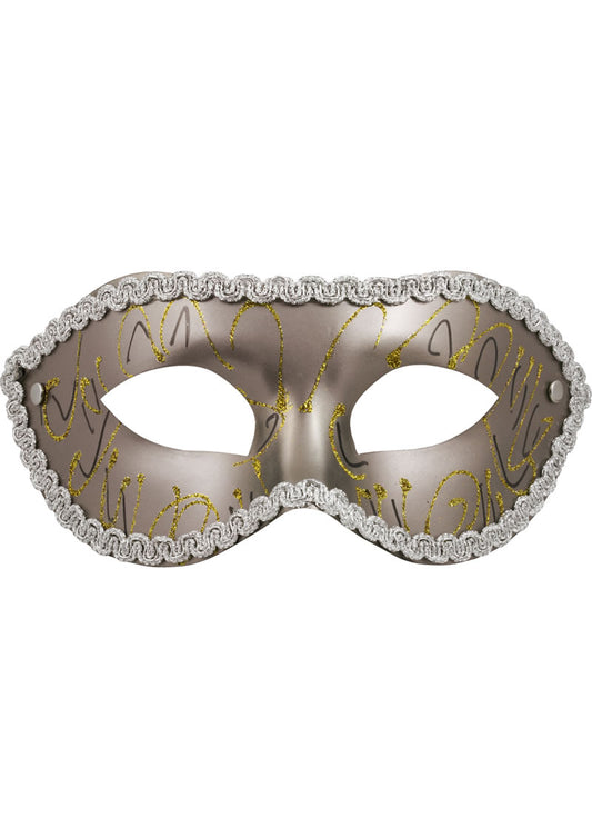 Sex and Mischief Masquerade Mask - Gray