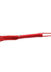 Sex and Mischief Red Rope Flogger