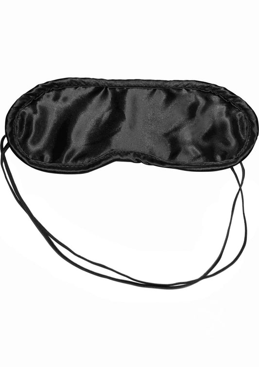 Sex and Mischief Satin Blindfold - Black