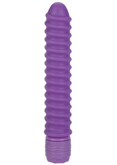 Shane's World Sorority Screw Silicone Vibrator - Purple