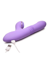 Shegasm Pro-Thrust Max Rechargeable Silicone Thrusting and Pulsing Rabbit