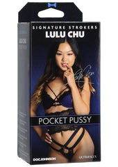 lulu chu ultraskyn pocket pussy stroker molded from her body for realistic lifelike solo pleasure
