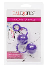 Silicone O Balls - Purple