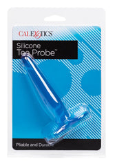 Silicone Tee Probe Butt Plug - Blue