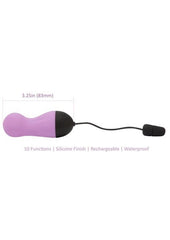 Simple and True Vibrating Rechargeable Silicone Egg with Remote Control