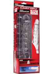 Size Matters Clearly Ample Penis Enhancer Sheath - Clear