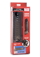 Size Matters Penis Enhancer Sleeve - Smoke - 1.5in