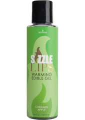 Sizzle Lips Warming Edible Gel Caramel Apple - 4.2oz