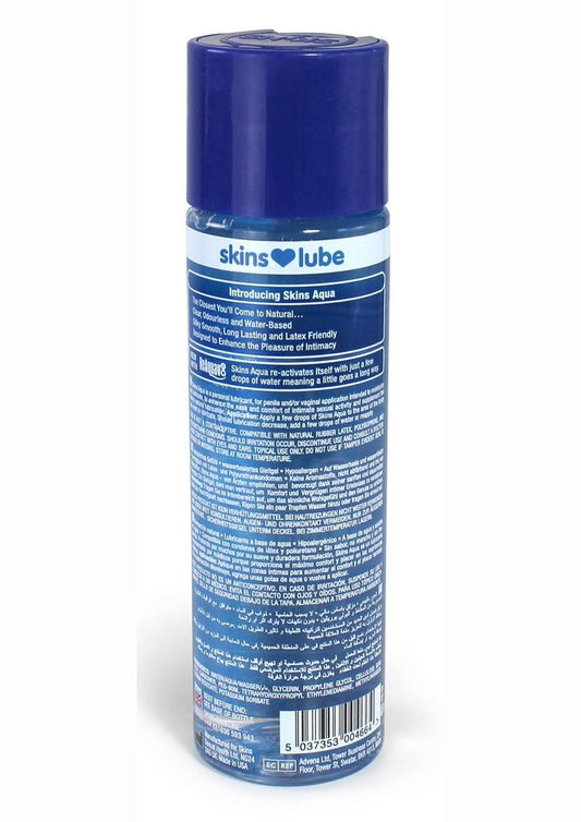 Skins Aqua Water Based Lubricant Primal Pleasure Skins Aqua Water Based Lubricant Primal Pleasure