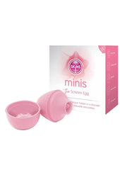 Skins Minis The Scream Silicone Egg - Pink/White