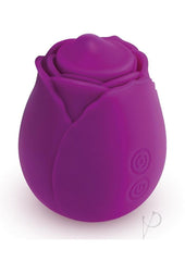 Skins Rose Buddies Rose Twirtz Rechargeable Silicone Clitoral Vibrator - Purple