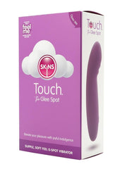 Skins Touch The Glee Spot Rechargeable Silicone Vibrator - Lavender/Purple