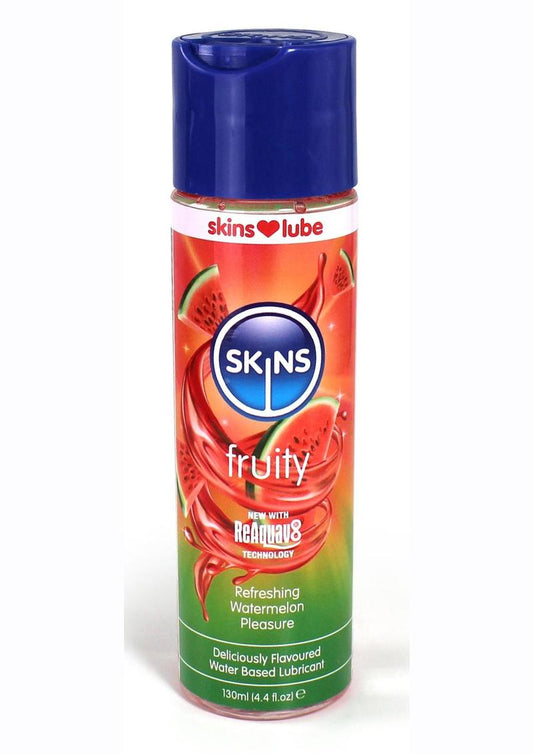 Skins Watermelon Water Based Lubricant - 4.4oz