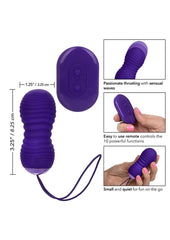 Slay #Thrustme Silicone Rechargeable Thrusting Rotating Vibrator with Remote