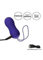 Slay #Thrustme Silicone Rechargeable Thrusting Rotating Vibrator with Remote