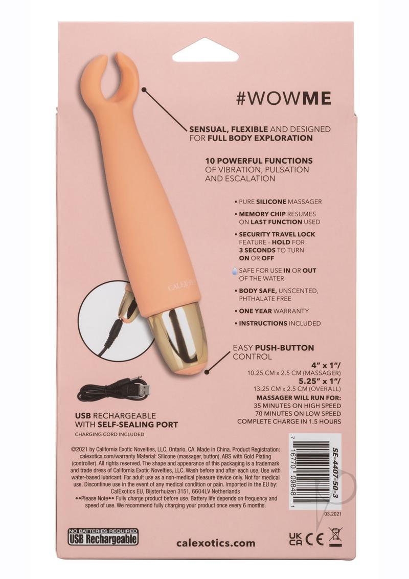 Slay #Wowme Rechargeable Silicone Massager