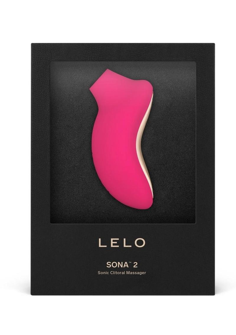 Sona 2 Rechargeable Clitoral Stimulator - Cerise/Red