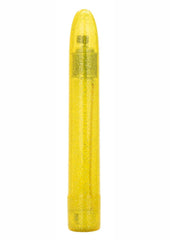 Sparkle Slim Vibrator - Yellow