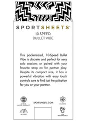 Sportsheets 10 Speed Bullet Vibrator