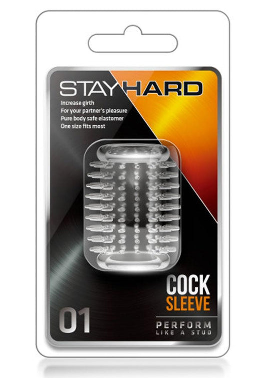 Stay Hard Cock Sleeve 01 - Clear