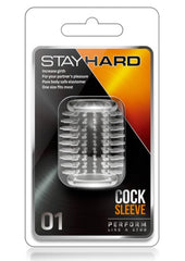 Stay Hard Cock Sleeve 01 - Clear