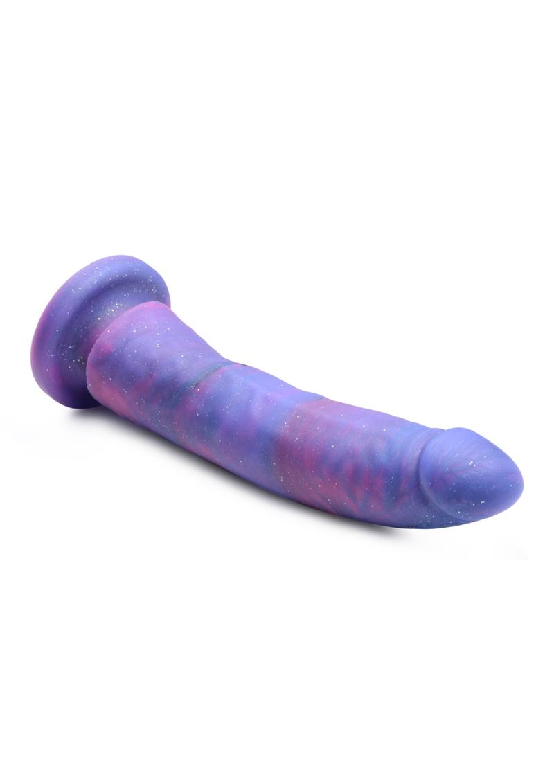 glitter silicone dildo with suction cup