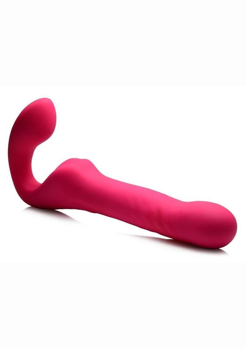Strap U Mighty-Thrust Thrusting and Vibrating Strapless Strap-On with Remote Control