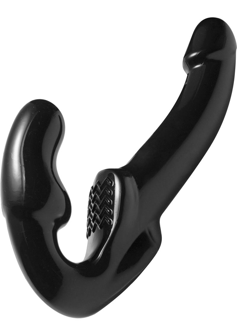 Strap U Revolver G-Spot Strapless Strap-On - Black