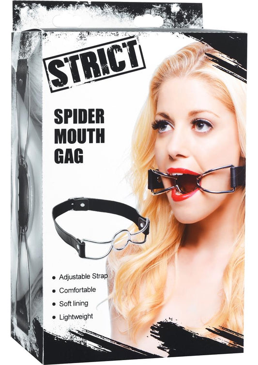 Strict Spider Mouth Gag - Black