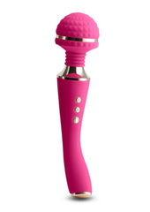 Sugar Pop Bliss Rechargeable Silicone Wand Massager - Pink