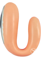 Surenda Silicone Oral Vibe Rechargeable Vibrator - Vanilla