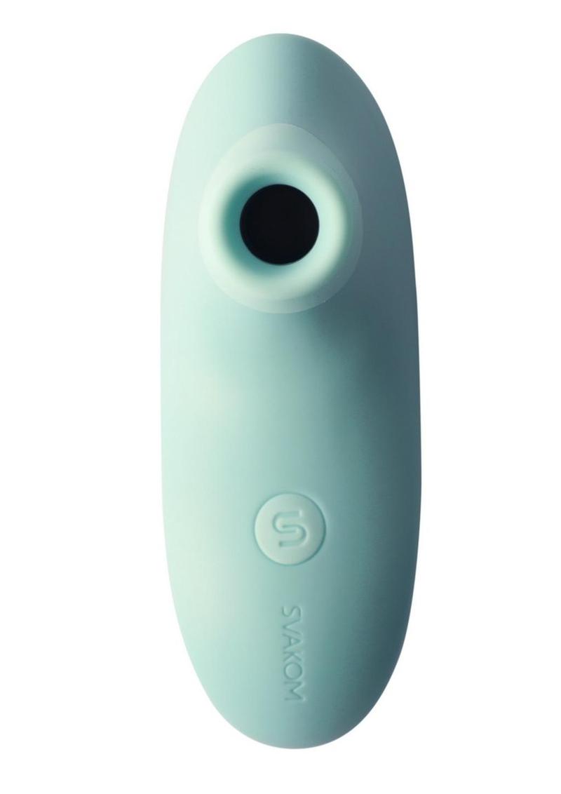 Svakom Pulse Lite Neo Interactive Suction Stimulator - Blue/Seafoam Blue