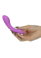 Swan Mini Swan Wand Rechargeable Silicone Glow In The Dark Massager