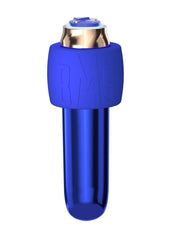 Swan Rechargeable Bullet - Blue/Rose Gold