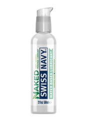 Swiss Navy Naked All Natural Lubricant - 2oz