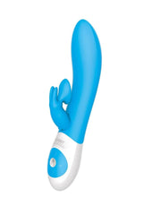 The Kissing Rabbit Rechargeable Silicone Vibrator with Clitoral Suction