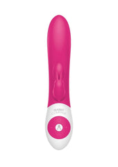 The Kissing Rabbit Rechargeable Silicone Vibrator with Clitoral Suction