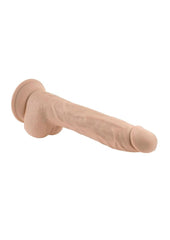 Thrust In Me Rechargeable Silicone Thrusting Vibrating Realistic Dong with Remote Control