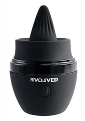 Tongue Tied Rechargeable Silicone Clitoral Stimulator - Black