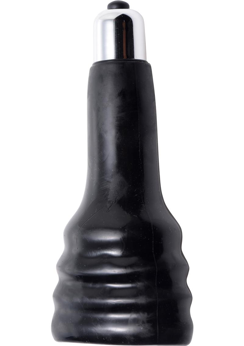 Trinity Men Vibrating Penis Head Teaser - Black