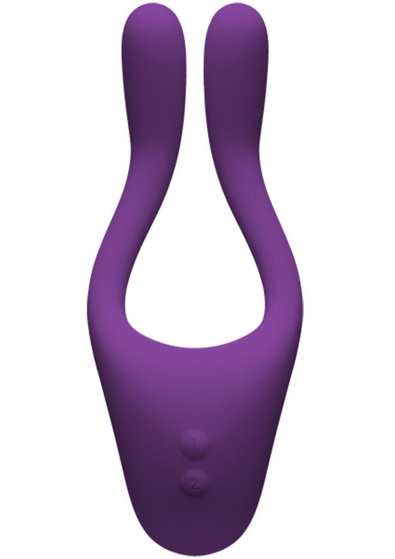 Tryst V2 Bendable Silicone Massage with Remote Control - Purple