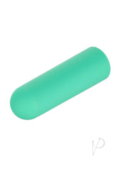 Turbo Buzz Rechargeable Rounded Mini Bullet - Green