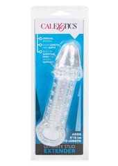 Ultimate Stud Penis Extender with Scrotum Support - Clear